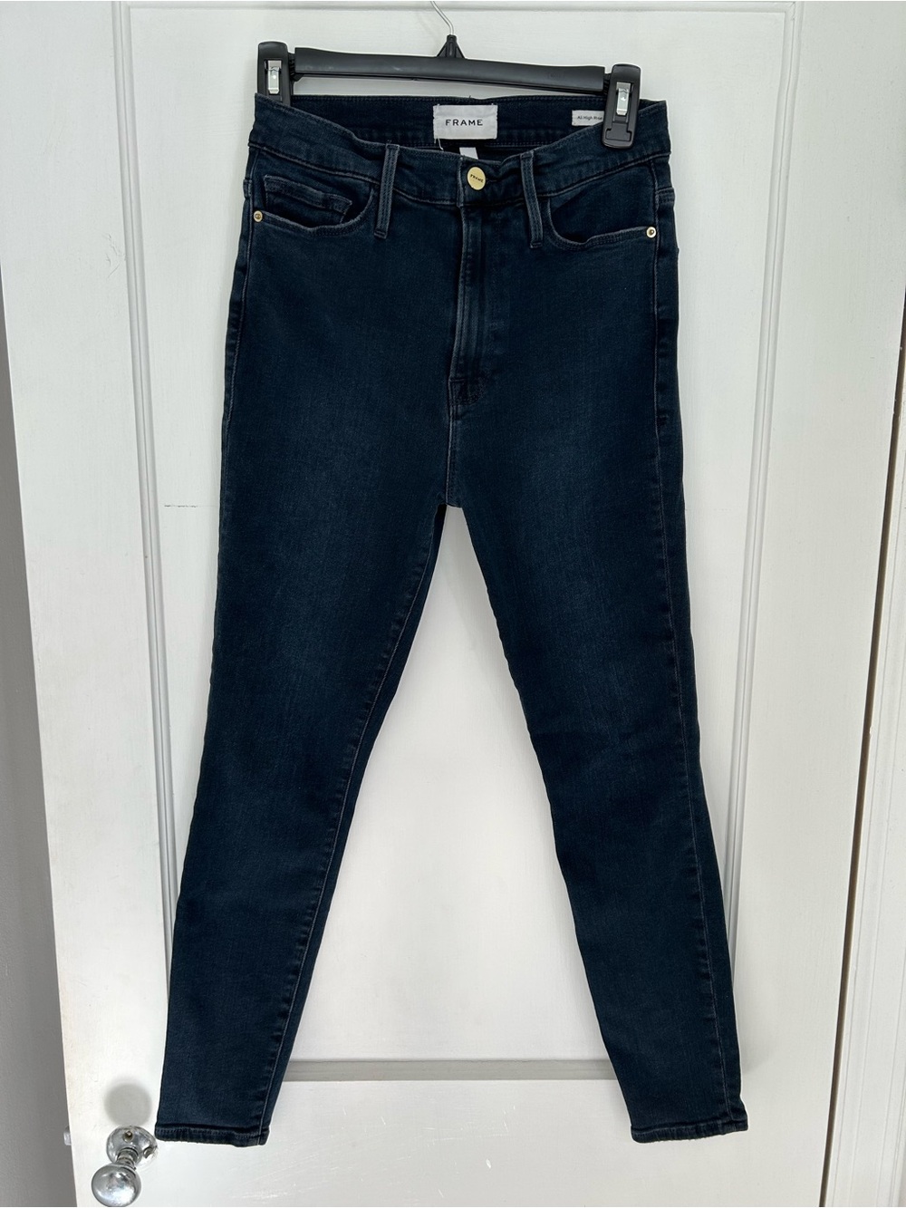 Frame Ali High Rise Cigarette Jeans Size 27